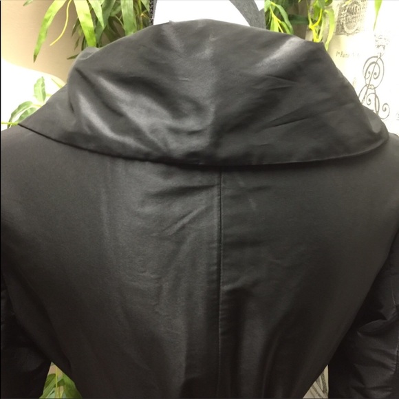 EUC BLACK SILK FORMAL DRESS - Picture 4 of 8